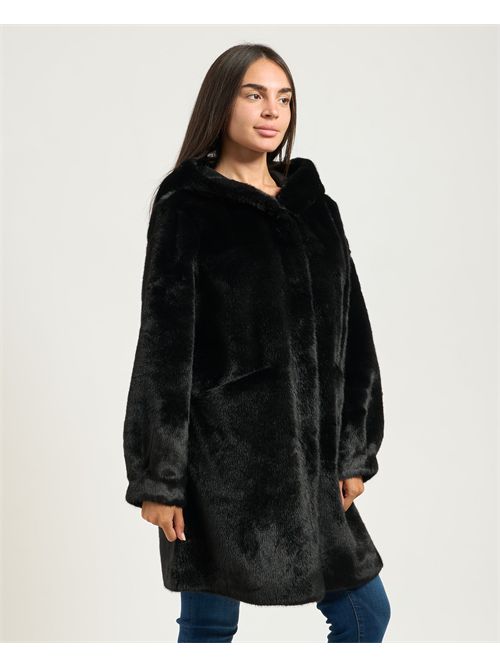 Cappotto donna Yes Zee con cappuccio YES ZEE | O059-KI000801